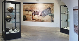 Vetrina espositiva ad ISOLA linea ARGURION  "telaio in alluminio". cm 50x80x200h.