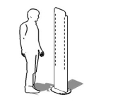 ESPOSITORE  della linea TOTEM cod ES-TO14-7 - ESPOSITORE  della linea TOTEM cod ES-TO14-7