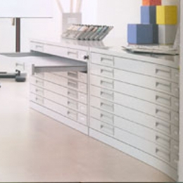 Mobile metallico portadisegni 7 cassetti.MD-A0-7