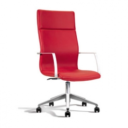 Poltrona direzionale, rivestimento in tessuto ignifugo