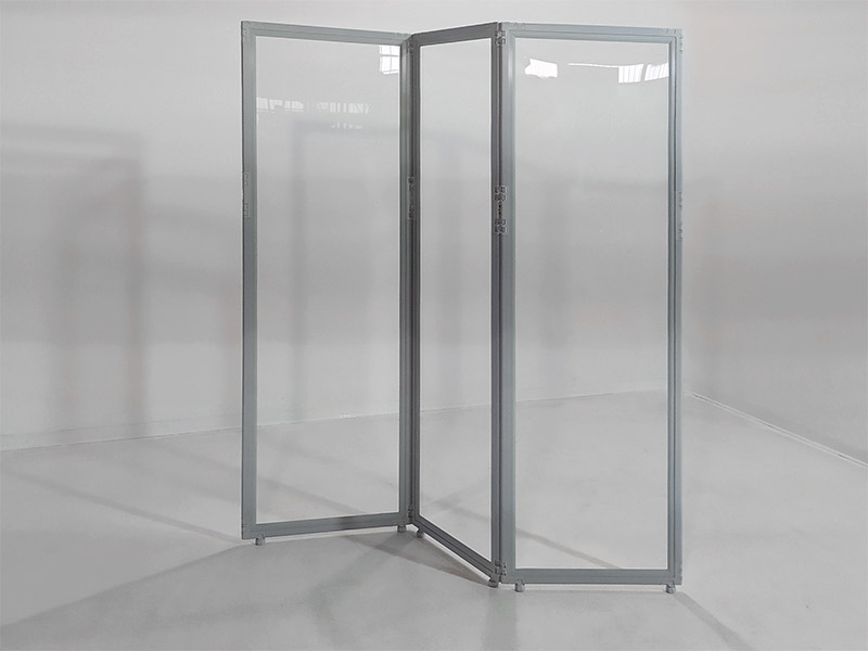 Pannelli divisori: LINEA CLIPPER TRASPARENTE