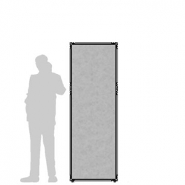 Pannello divisorio CLIPPER "feltro" - cm 65x195h