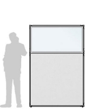 MD-CL13.19IL richiedi preventivo - Pannello divisorio CLIPPER Pannello divisorio CLIPPER "finestrato laminato" - cm 130x195h - Pannello divisorio CLIPPER