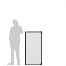 Pannello divisorio CLIPPER "laminato" - cm 65x130h