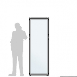 Pannello divisorio CLIPPER "vetroplastico" - cm 65x195h