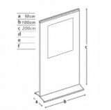 Pannello Totem multimediale - Pannello Totem multimediale