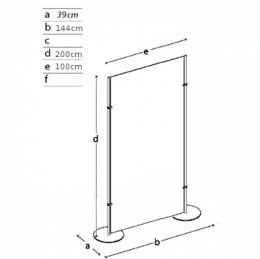 Pannello espositivo EXPO' MD-EX20T2