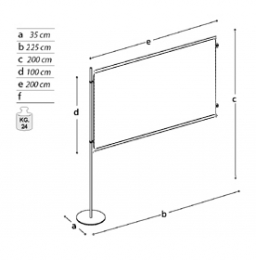 Pannello espositivo MD-EXSP20T1