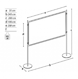 Pannello espositivo MD-EXSP20T2