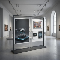 Pann.espositivo SIDEROS'  "n.2  lastre in forex" con cavetti e morsetti.MD-PN24C