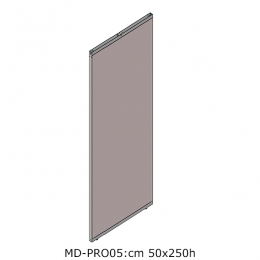 Pareti espositive modulari per composizioni autoportanti cm 50x230h.MD-PRO5T