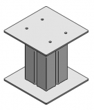 MD-PDCP40 richiedi preventivo - Pedana espositiva linea SIDEROS cm 40x40x40h. Pedana espositiva linea SIDEROS cm 40x40x40h. - Pedana espositiva linea SIDEROS cm 40x40x40h.