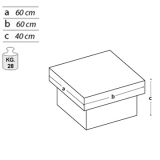 MD-PDA richiedi preventivo - Pedana espositiva linea SIDEROS cm 60x60x40h. Pedana espositiva linea SIDEROS cm 60x60x40h. - Pedana espositiva linea SIDEROS cm 60x60x40h.