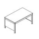 MD-FS18 richiedi preventivo - Scrivania pannellata con struttura metallica cm 180. Scrivania pannellata con struttura metallica cm 180. - Scrivania pannellata con struttura metallica cm 180.