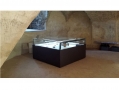 Vetrina espositiva per museo della linea Theca